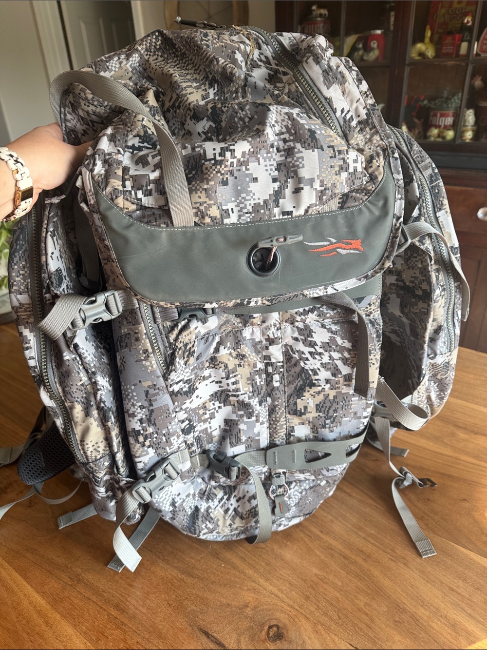Sitka Camo Tactical Backpack - Durable Outdoor Carry - Picture 2 of 4